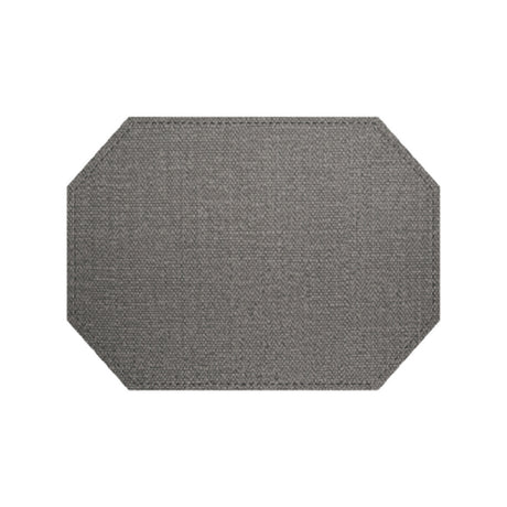 Risch TABLEMATOCT-MILAN 15X11 Milan Simulated Woven Vinyl Table Mat (specify Color)