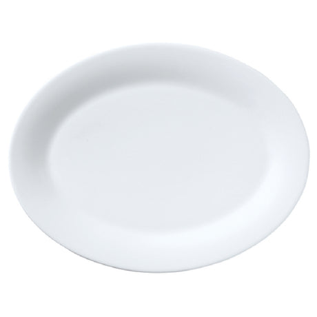Steelite 82000AND0322 Oval Tray 14.5" X 11.0" X 1.25" Whiteware