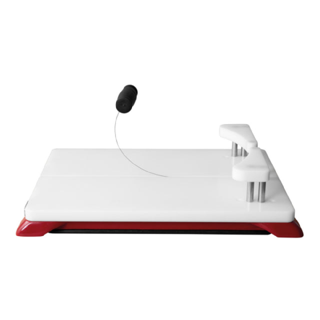 BOSKA Professional Cheese Equipment 900000 Boska Cheese-O-Matic Red 14.09''W X 18.77''D X 4.05''H Cast Aluminium Frame