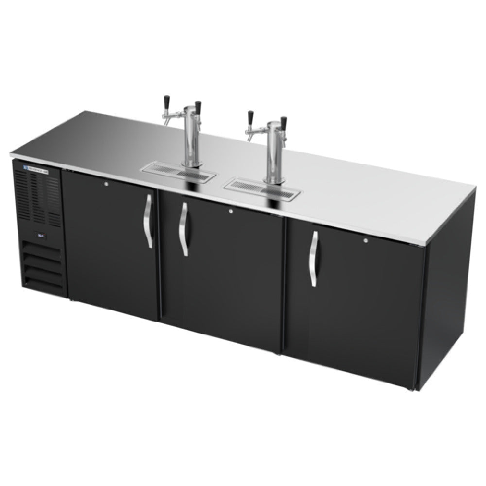 Beverage Air DD94HC-1-B - Draft Beer Cooler, 95"W, 29"D