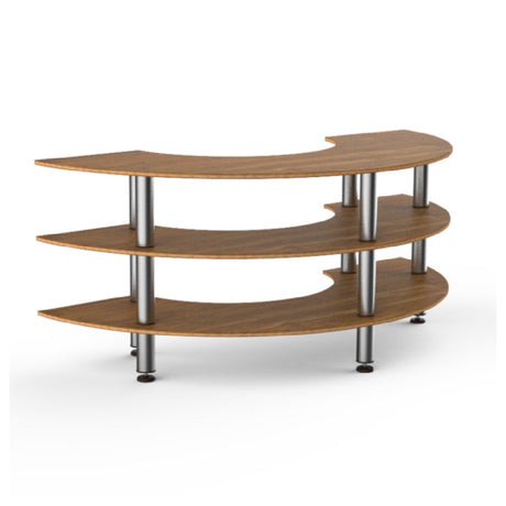 Steelite MGCMSX01BSXF - Creative Curved Unit, 81.5" X 41.0" X 35.0", Modular