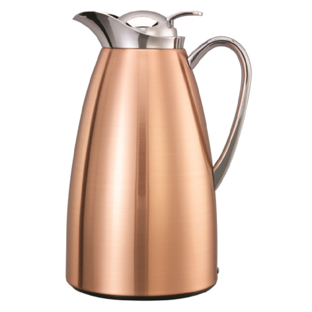 Service Ideas CJZ1CP Service Ideas Classy™ Carafe Vacuum Insulated 1 Liter Copper