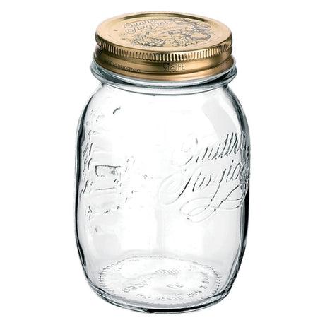 Steelite 4951Q492 Stagioni Jar 17 Oz. (H 5-3/8" M 3-5/8": T 2-3/4" B 3") Clear