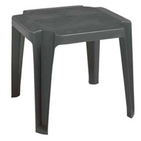 Grosfillex US529602 Miami Outdoor Low Table 17" X 17" Square