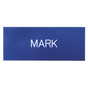 Hubert 68668 - Name Badge, 3" X 1", Rectangular