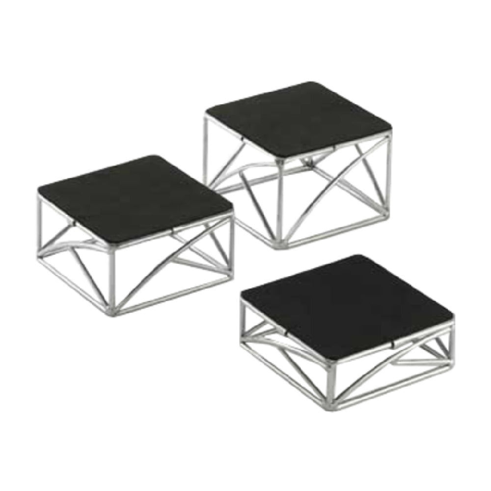 Tablecraft CR3 Riser Set 3 Piece 6" X 6"