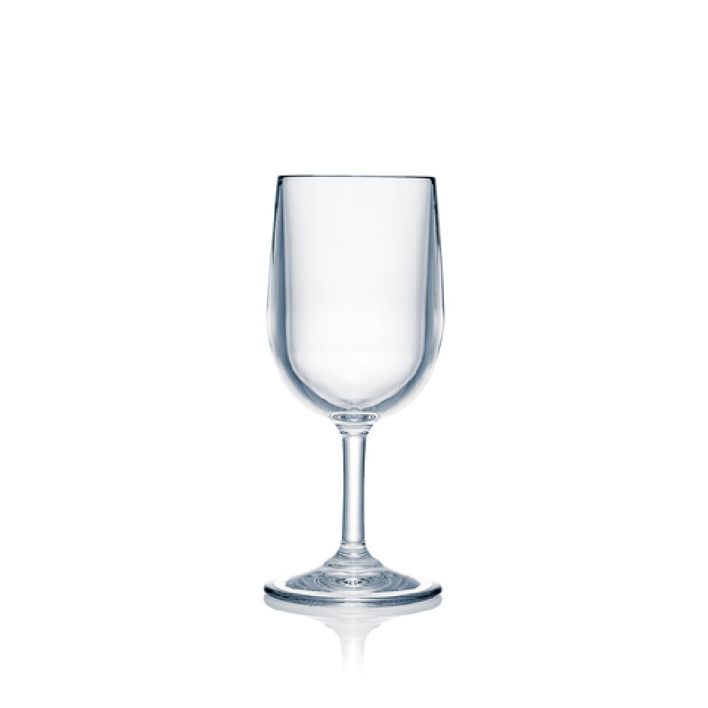 Steelite N406803 Strahl® Design Classic Wine Goblet 8-1/2 Oz. (H 6-7/8" M 3" T 3" B 3") Shatter Proof
