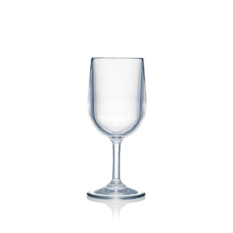 Steelite N406803 Strahl® Design Classic Wine Goblet 8-1/2 Oz. (H 6-7/8" M 3" T 3" B 3") Shatter Proof
