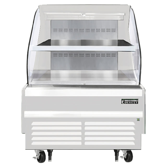 Everest Refrigeration EOMH-36-W-35-T Horizontal Open Display Merchandiser 37-1/4"W X 34-1/4"D X 46"H