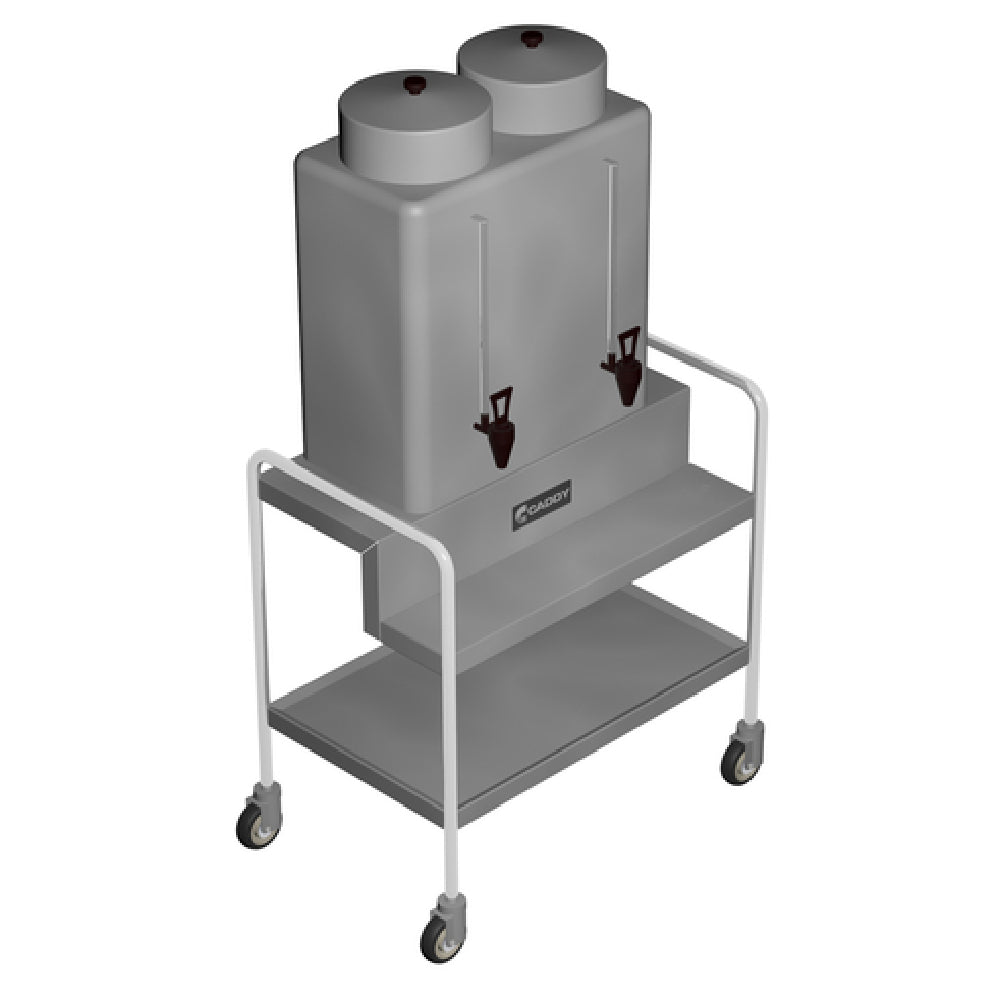 Caddy T-502 Beverage Caddy 8" Dropped Perforated Removable Drain Pan With Drip Faucet