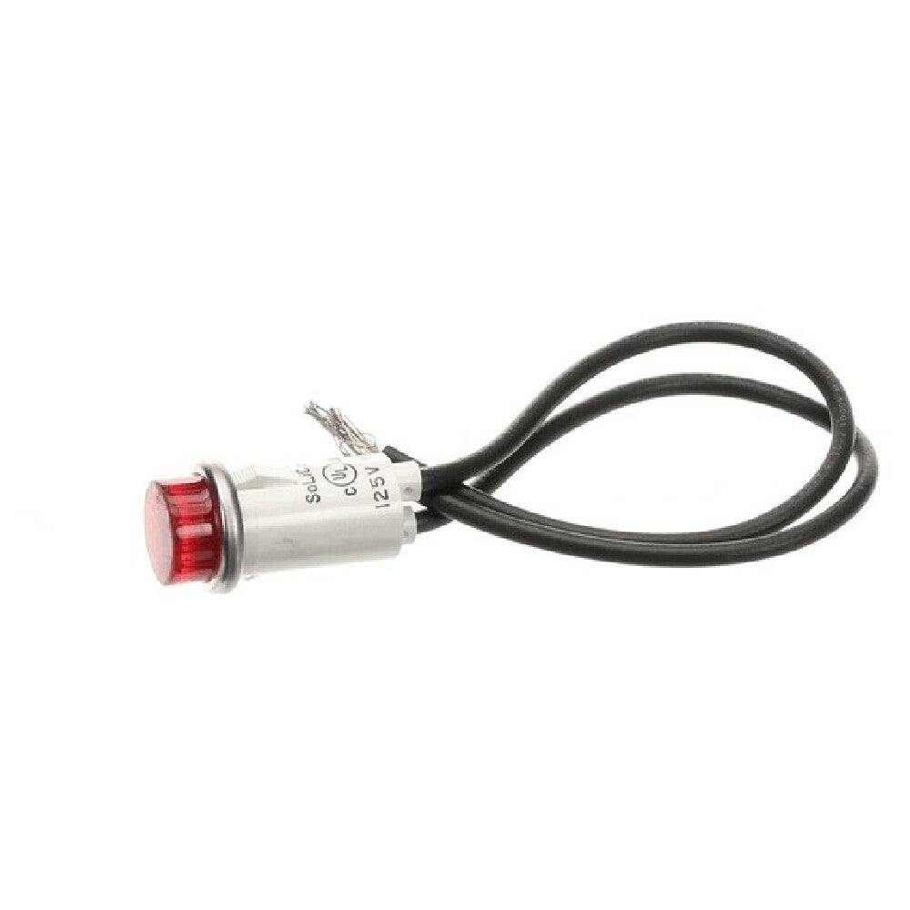 Stero P49-5788 Light Red Pilot 125v 1/2 Od