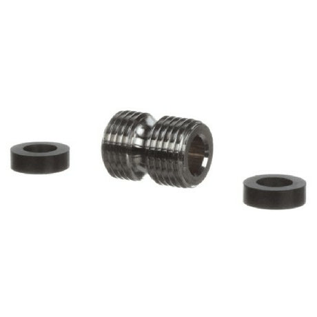 T&S Brass 098A 3/4 14un Male X Male Fitting W/ Hose Was