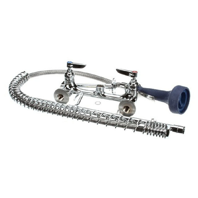 T&S Brass B-0133-B08 Easyinstall Pre Rinse 8 Wall Mount 1/2