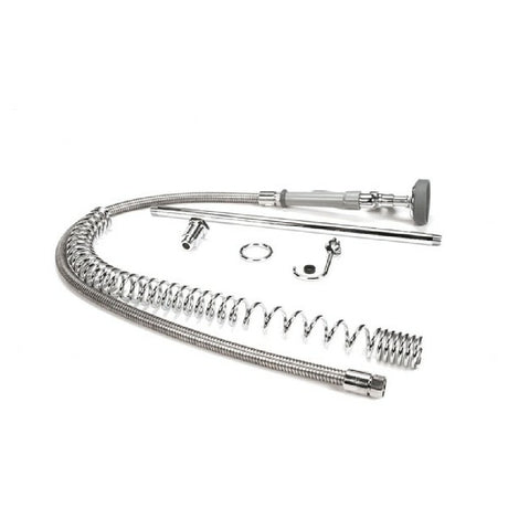 T&S Brass B-0133-LB Pre Rinse Spring Action 18 Riser 44 H