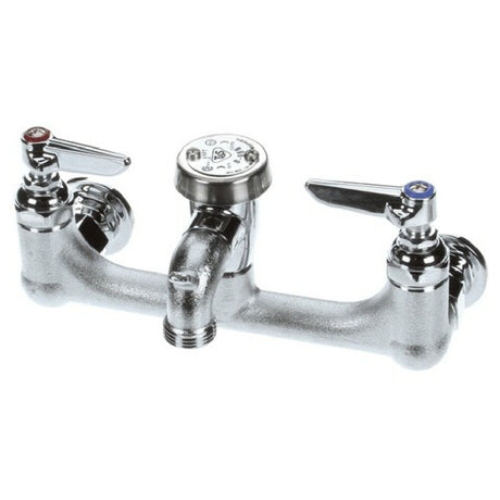 T&S Brass B-0674-RGH Service Sink Faucet Wall Mount 8 Cente