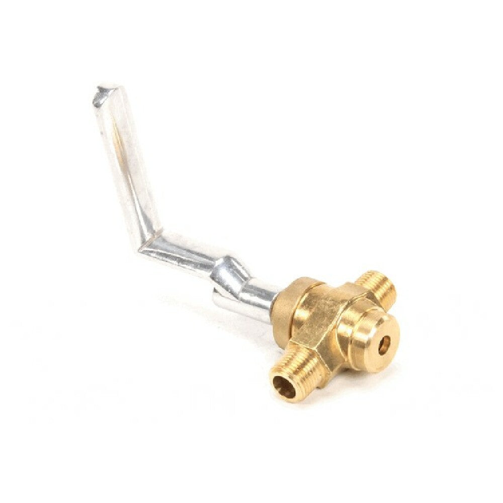 Town Foodservice Equipment 226104M 1/2m X 1/2m Npt Brass Gas Valve W/ L Hdl