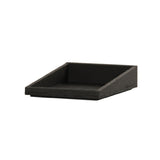 Cal Mil 23442-1012-13 Brooklyn Angled Tray 10"W X 12"D X 3"H Rectangular