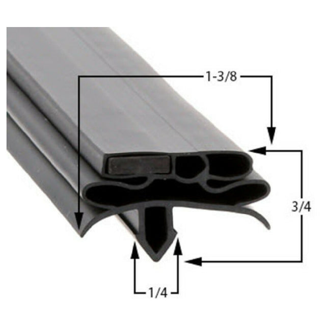 TRUE 219185 Gasket 26 3/4 In X 13 In
