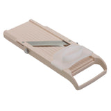 Matfer 186706 Benriner "Big Beni" Mandoline Slicer Includes (3) Stainless Steel Blades And Safety Pusher