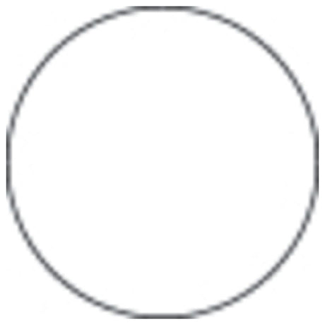 Hubert 20641 - Laser Labels, 1-5/8" Dia., Round