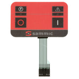 Sammic 2059632 Keyboard Set Red