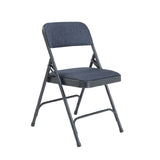 National Public Seating 2204 NPS® 2200 Series Deluxe Fabric Upholstered Folding Chair