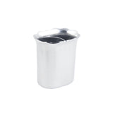Bon Chef 4029PWHT Contemporary Wine Cooler 5-5/8" X 7-1/4" X 8" H Aluminum With Ceramic-look Coating