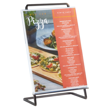 Cal Mil 3925-811-84 Sierra Signage 8-1/2"W X 12-3/4"H Holds 8-1/2" X 11" Card Size