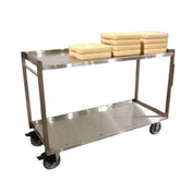 Piper Products ITD-4736 - Correctional Tray Delivery Cart, 2-shelf, 64-1/2"W X 28"D X 47"H