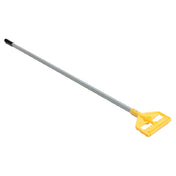 Rubbermaid FGH126000000 - Invader® Wet Mop Handle, 60"L, Aluminum With Yellow Plastic Head