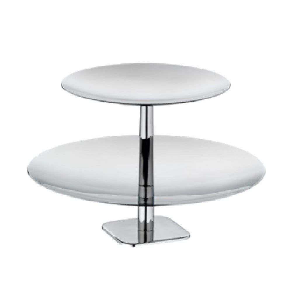 Bauscher Hepp 55.0066.6040 - Pastry Stand, 7-3/4" Dia. X 5-1/4"H, 2 Tier Etagere