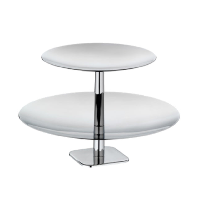 Bauscher Hepp 55.0066.6040 - Pastry Stand, 7-3/4" Dia. X 5-1/4"H, 2 Tier Etagere