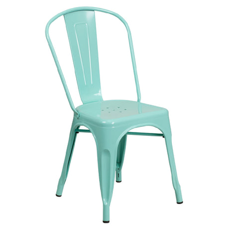 Flash Furniture ET-3534-MINT-GG Chair 500 Lb. Weight Capacity Stackable