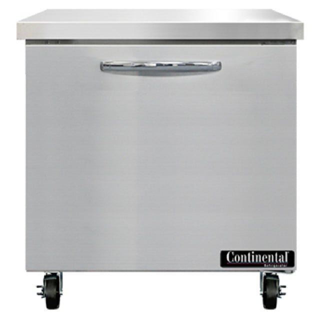 Continental Refrigerator SW32N Work Top Refrigerator 32"W 9.0 Cu Ft Capacity