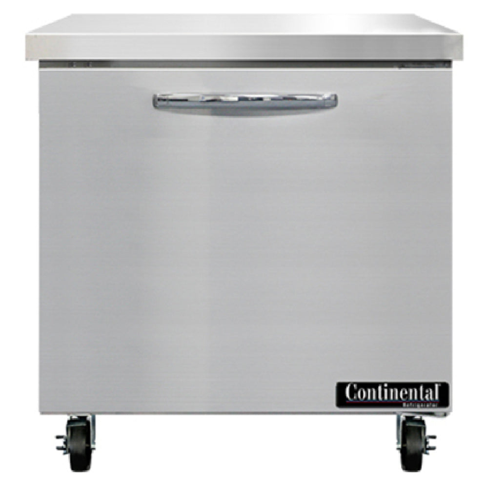 Continental Refrigerator SWF32N Work Top Freezer 32"W 9.0 Cu Ft Capacity