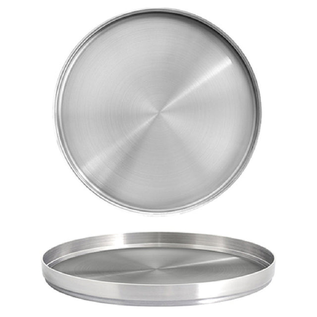 FOH DSP038BSS23 Soho Plate 7-1/2" Dia. X 1/2"H Round