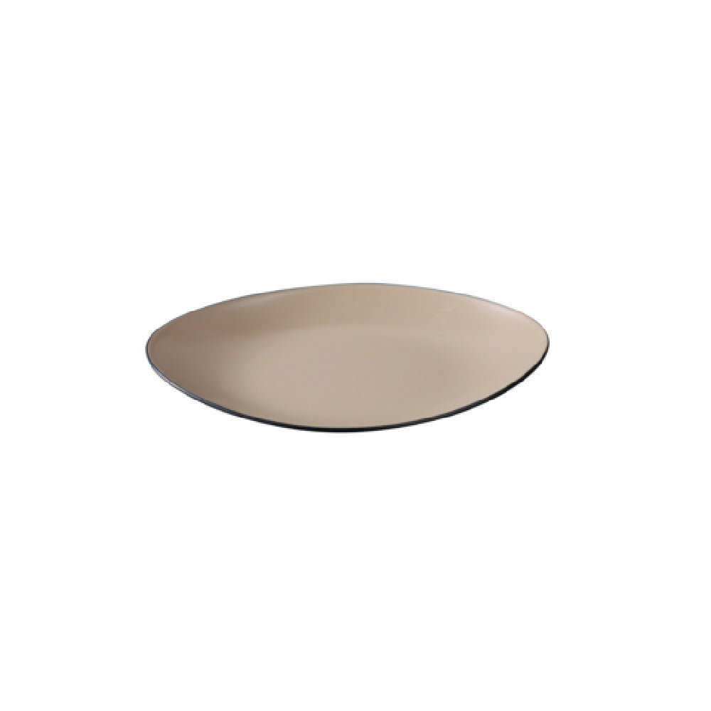 Yanco BM-209CL Birmingham Deep Plate 9 5/8"W X 6"D X 1"H Oval
