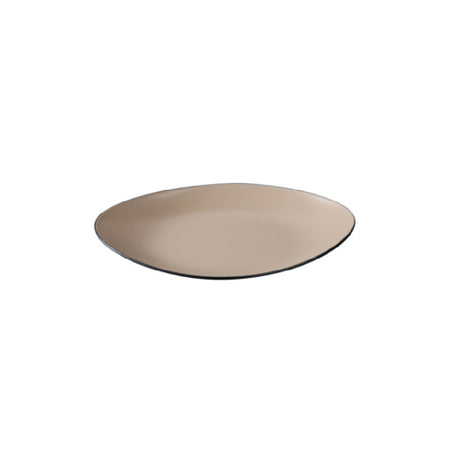 Yanco BM-209CL Birmingham Deep Plate 9 5/8"W X 6"D X 1"H Oval