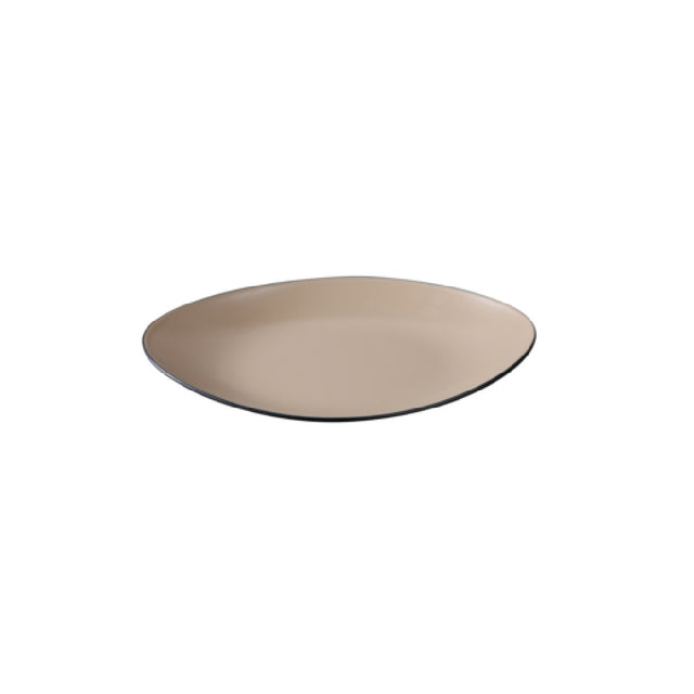 Yanco BM-209CL Birmingham Deep Plate 9 5/8"W X 6"D X 1"H Oval