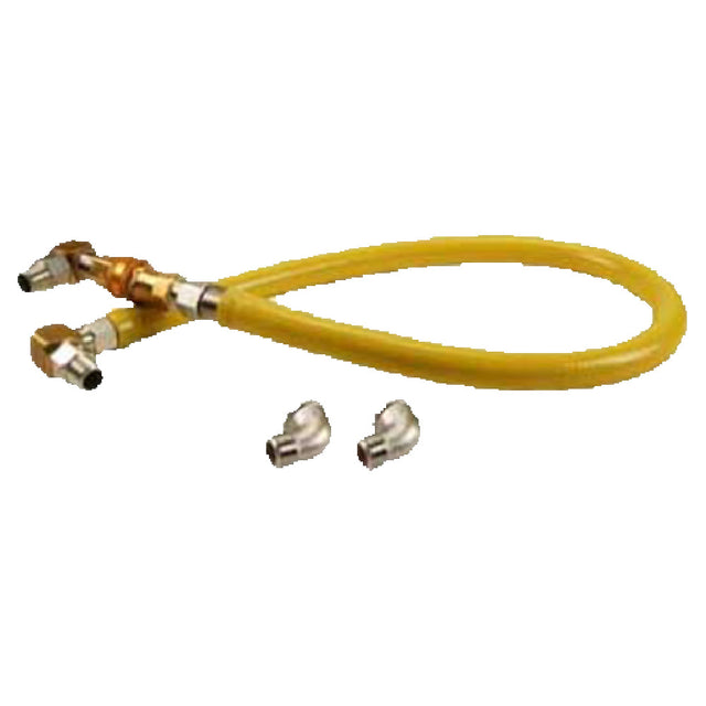 Franklin Machine Products 157-1138 Gas Hose 48"L X 3/4" NPT Yellow