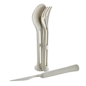 PacknWood 294WCVSTAND - HUSKLY Stand Up Cutlery Kit, 3.74"W X 19.68"D X 7.08"H, Reusable