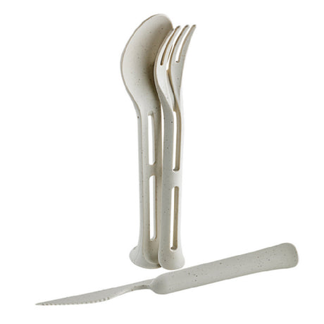 PacknWood 294WCVSTAND - HUSKLY Stand Up Cutlery Kit, 3.74"W X 19.68"D X 7.08"H, Reusable