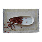 By The Earth Living SP061 Boat Platter 14" X 5" Speckled