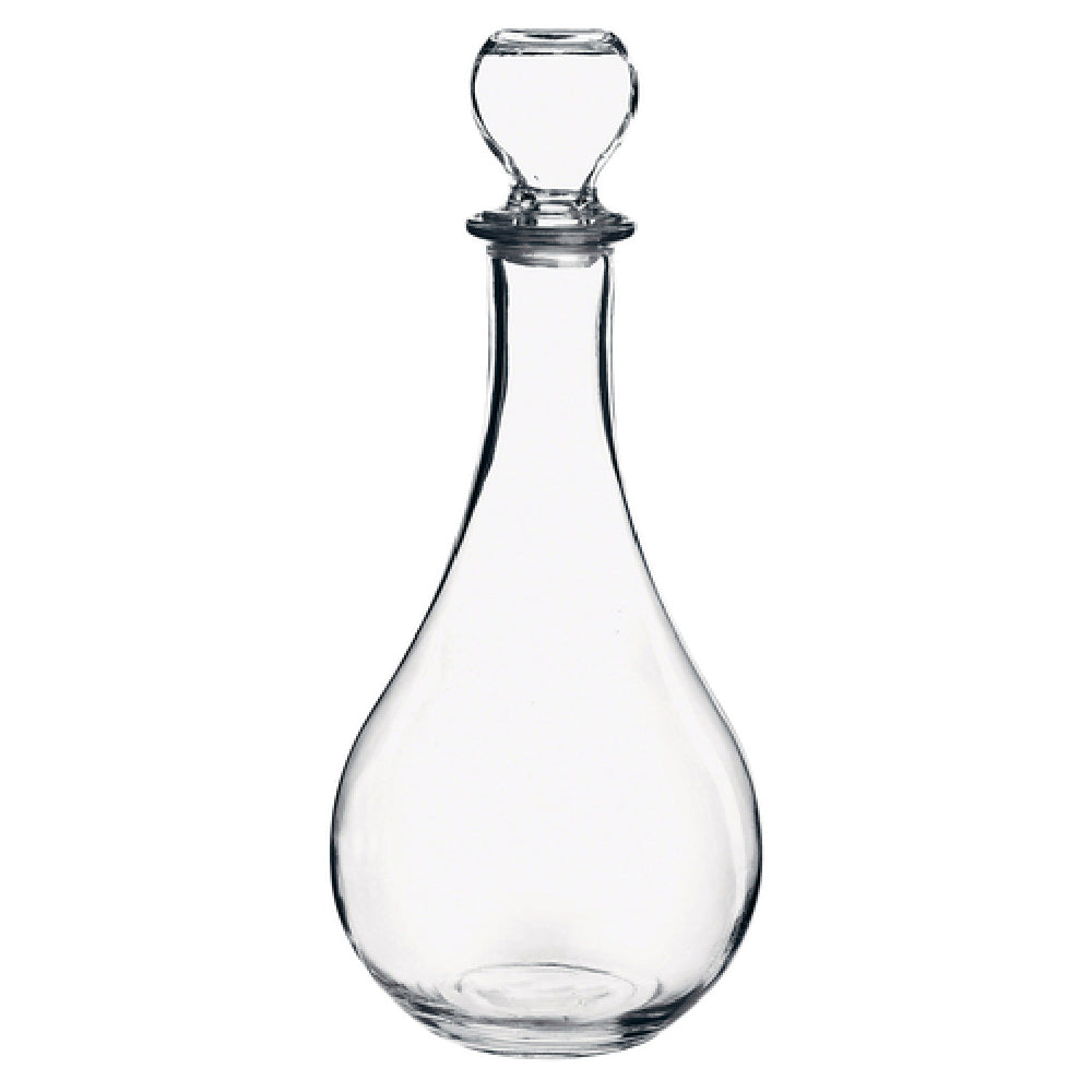 Steelite 4925Q179 Decanter 1 1/4 QT. (H 12-1/8" M 5-3/8" T 2-1/8" B 2-3/4") With Lid