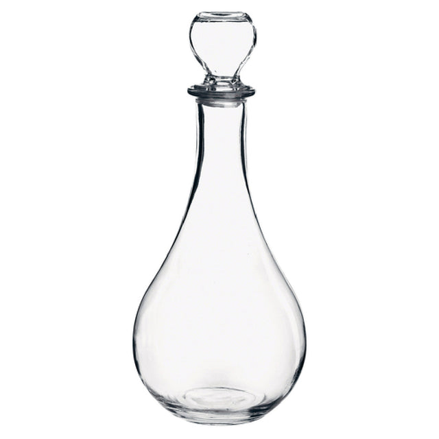 Steelite 4925Q179 Decanter 1 1/4 QT. (H 12-1/8" M 5-3/8" T 2-1/8" B 2-3/4") With Lid