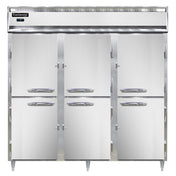 Continental Refrigerator DL3F-SA-HD Designer Line Freezer Reach-in Three-section