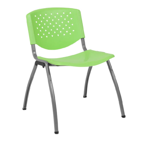 Flash Furniture RUT-F01A-GN-GG Hercules Series Stacking Chair 880 Lb. Weight Capacity