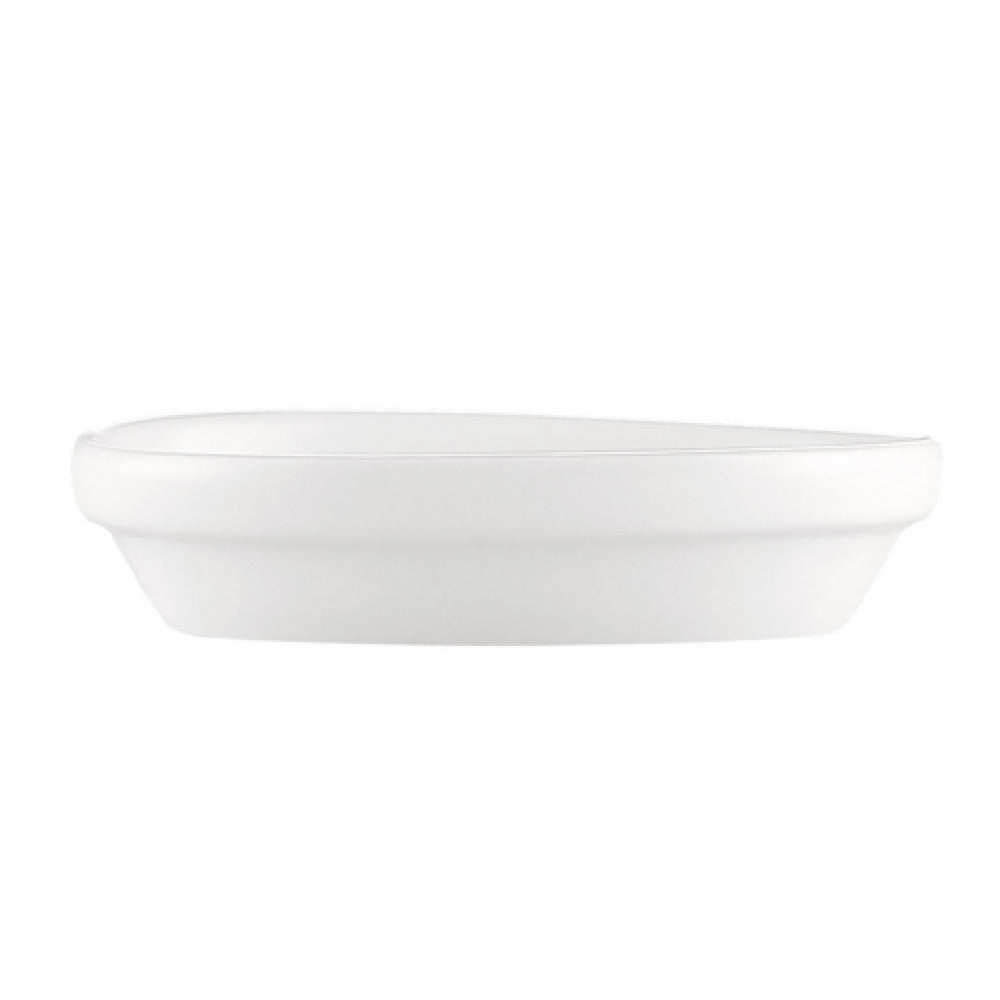 CAC China BKW-8 Baking Dish 8 Oz. 6-1/4"L X 4-1/8"W X 1-1/2"H