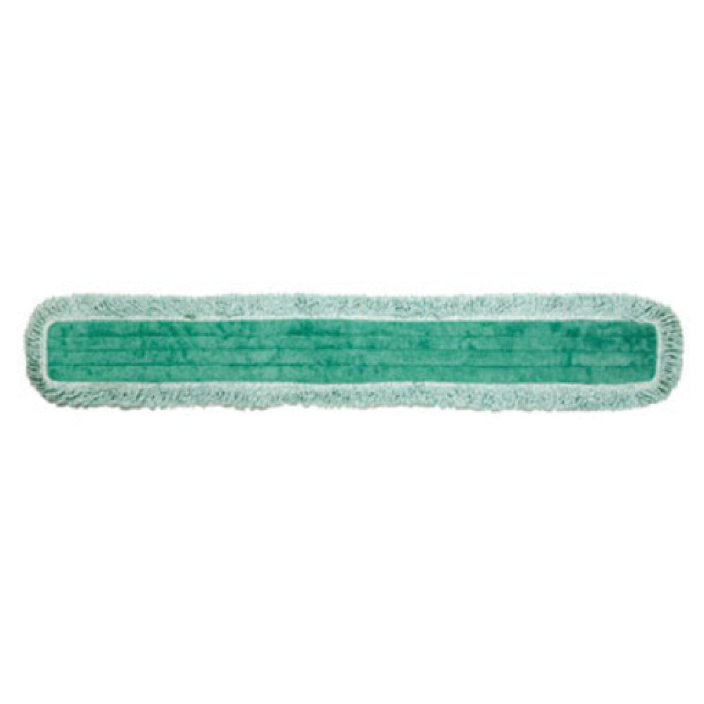 Rubbermaid FGQ44900GR00 - Hygen™ Dust Pad With Fringe, 48", Microfiber