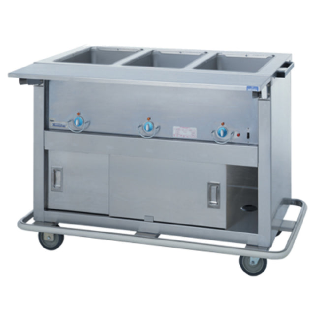 Duke EP-6-CBSS_208/60/3 Thurmaduke™ Steamtable Portable 88"W X 25-1/2"D X 36"H